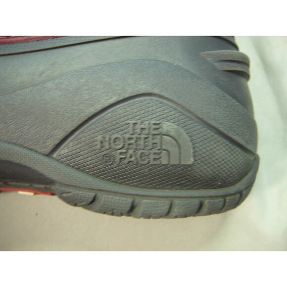 The North Face Burgundy Quilted Thermoball Lace-up Boots SZ 7 - Picture 9 of 9